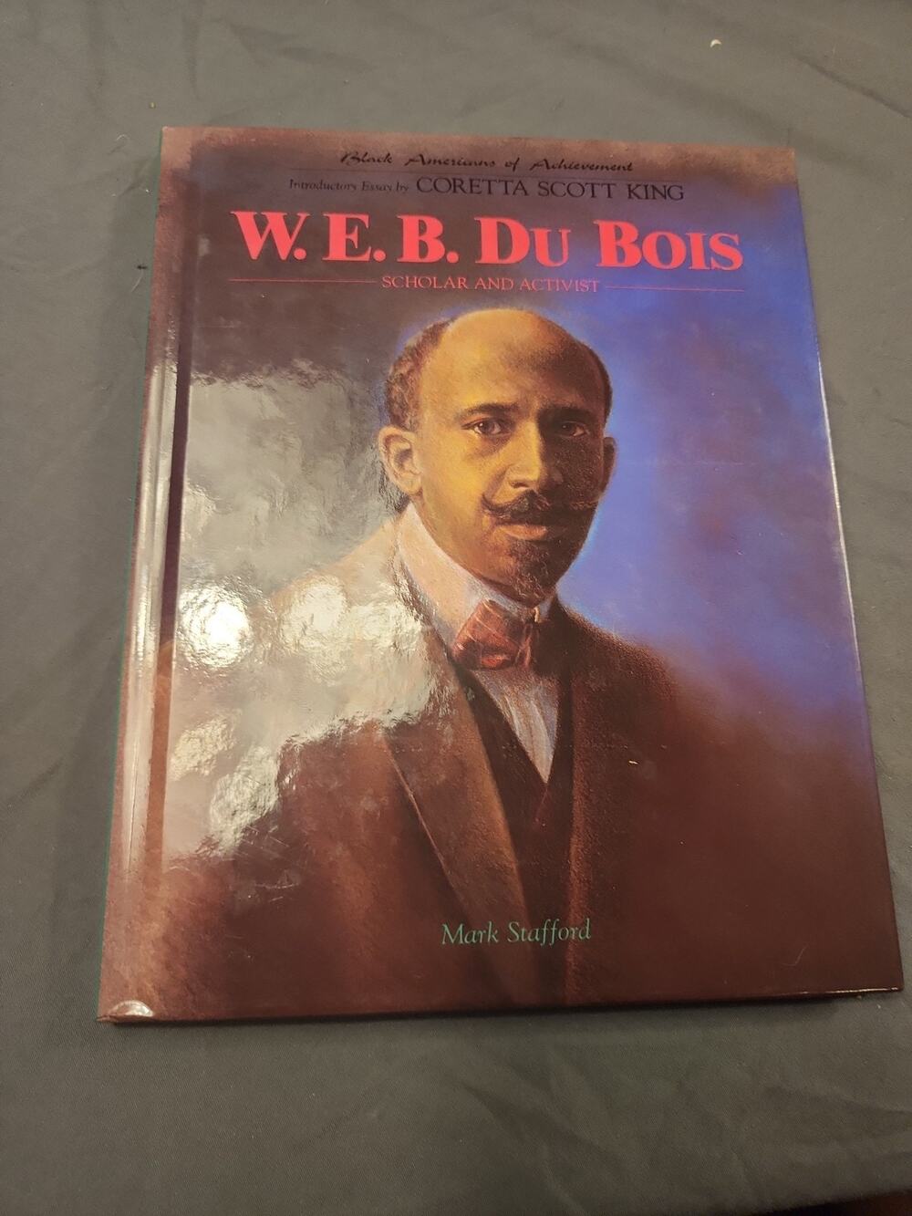 W.E.B. Dubois (Black Americans of Achievement) by Stafford, Mark, Acceptable Boo